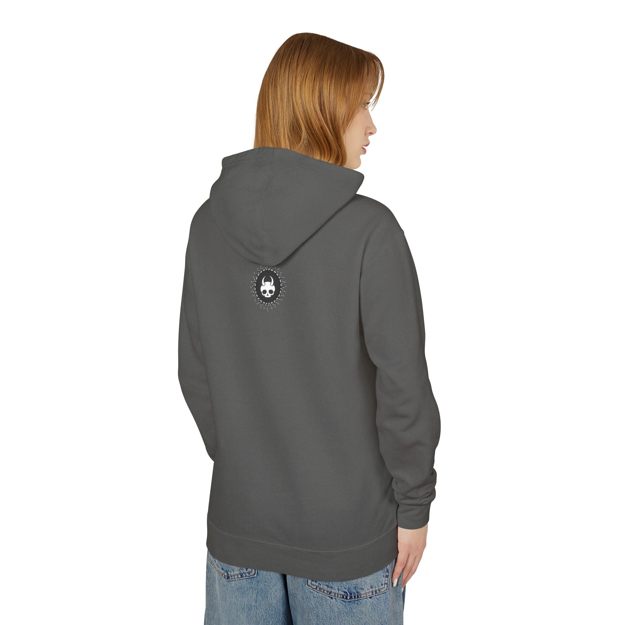WAKE BAKE LIVE REPEAT - Unisex Lightweight Hooded Sweatshirt - Damned Threads